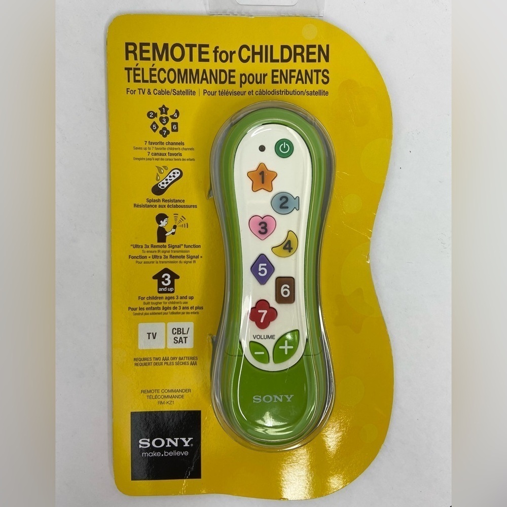 Sony Remote for Children RM-KZ1 Lime Green